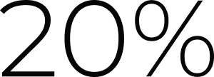 20%